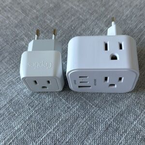 European Travel Plug Adaptor (2 pack)